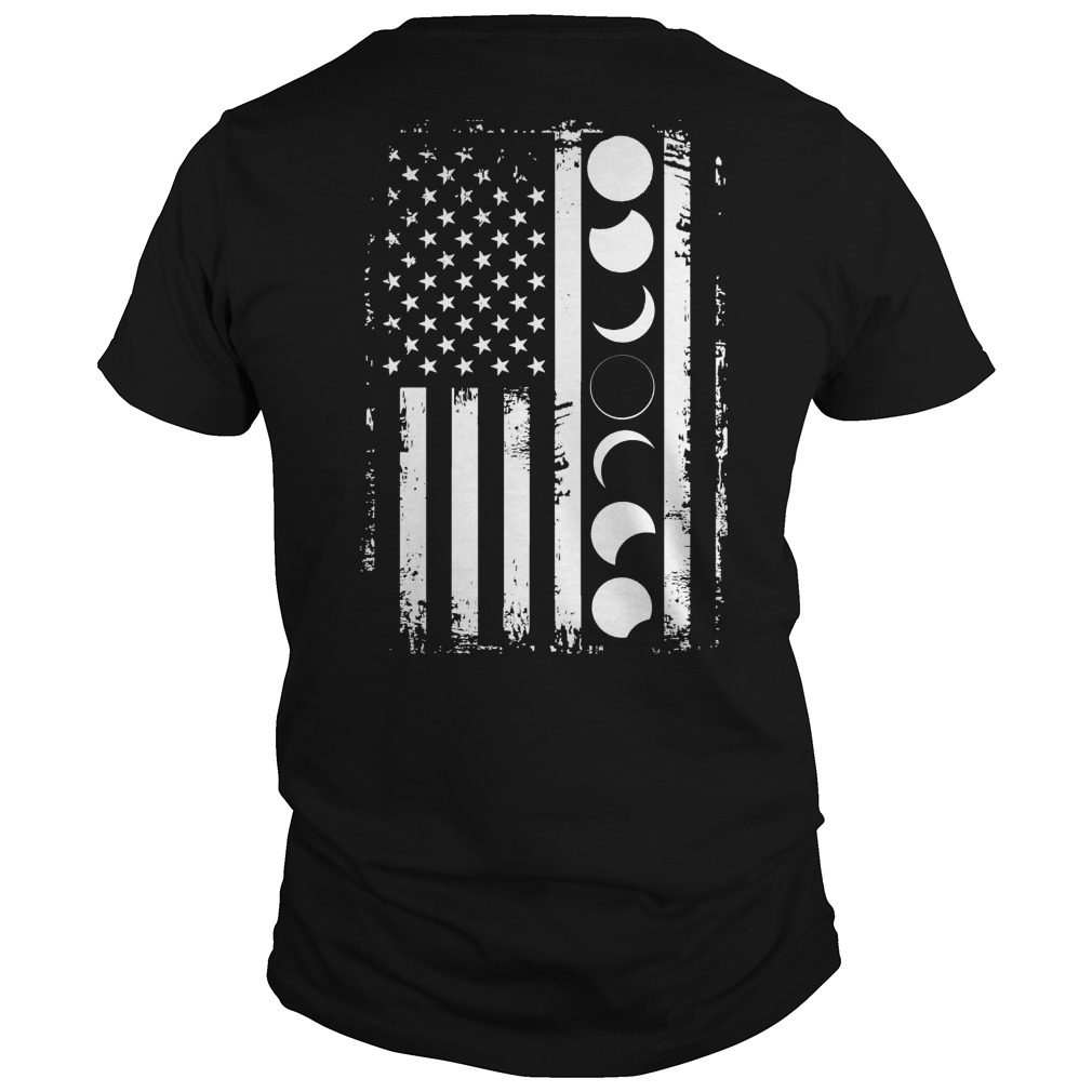 us flag on shirt