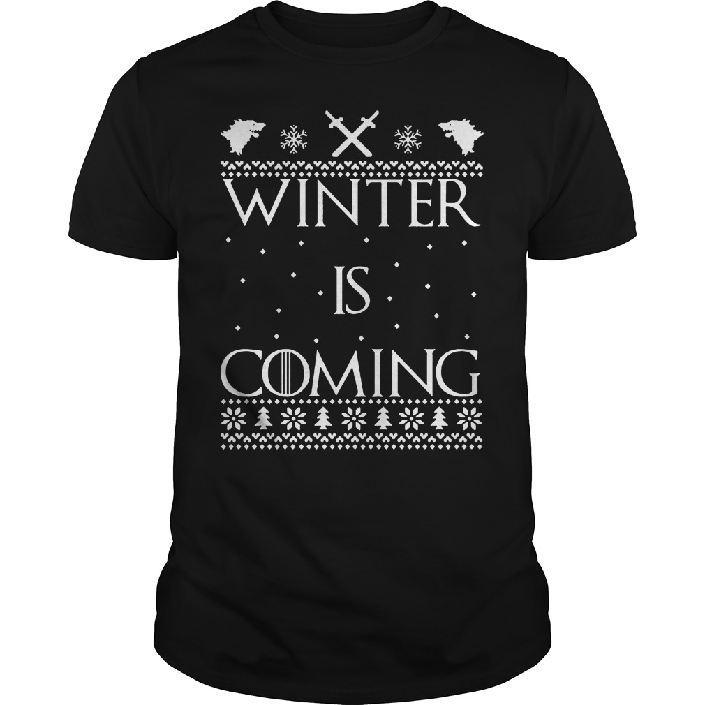 winter is coming sweater