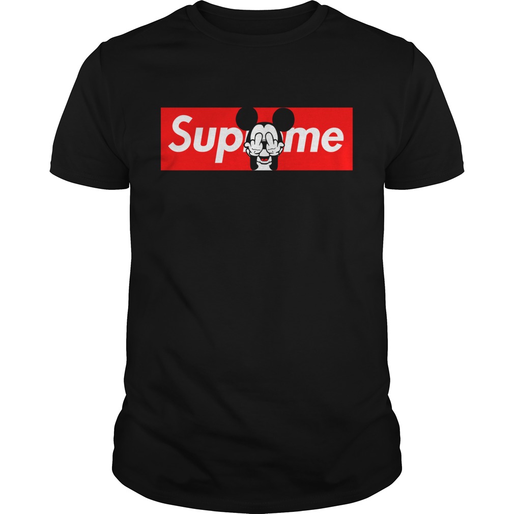 Mickey mouse shop supreme shirt