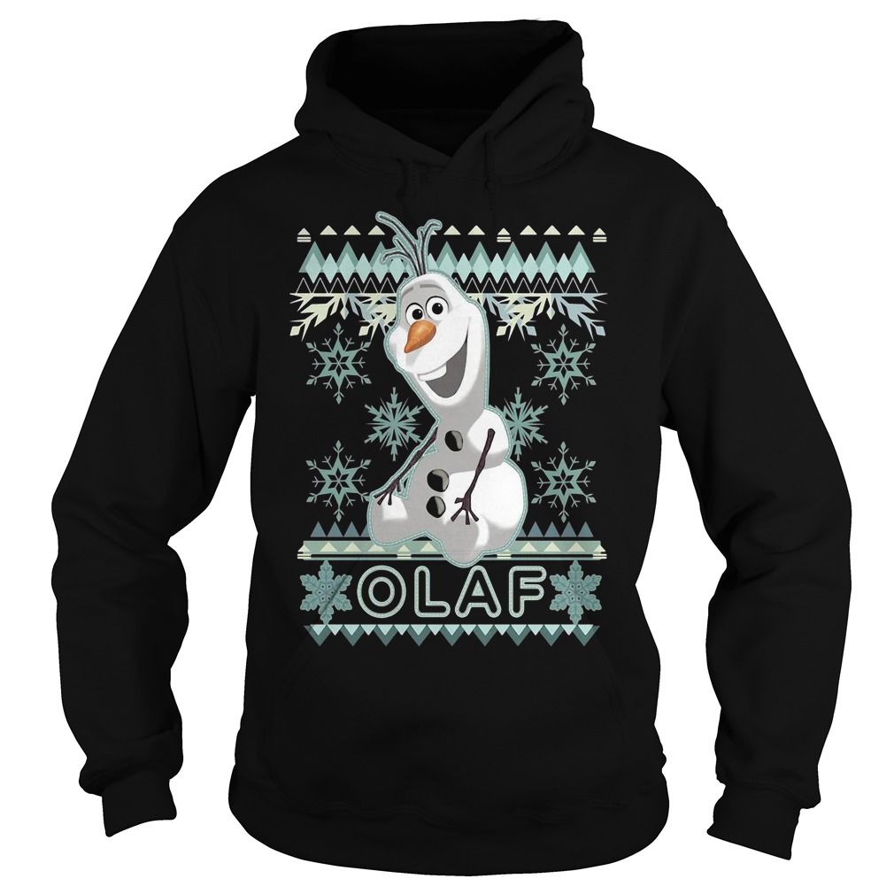 Verbaasd De stad Calligrapher Olaf frozen ugly christmas sweater, hoodie and longsleeve shirt