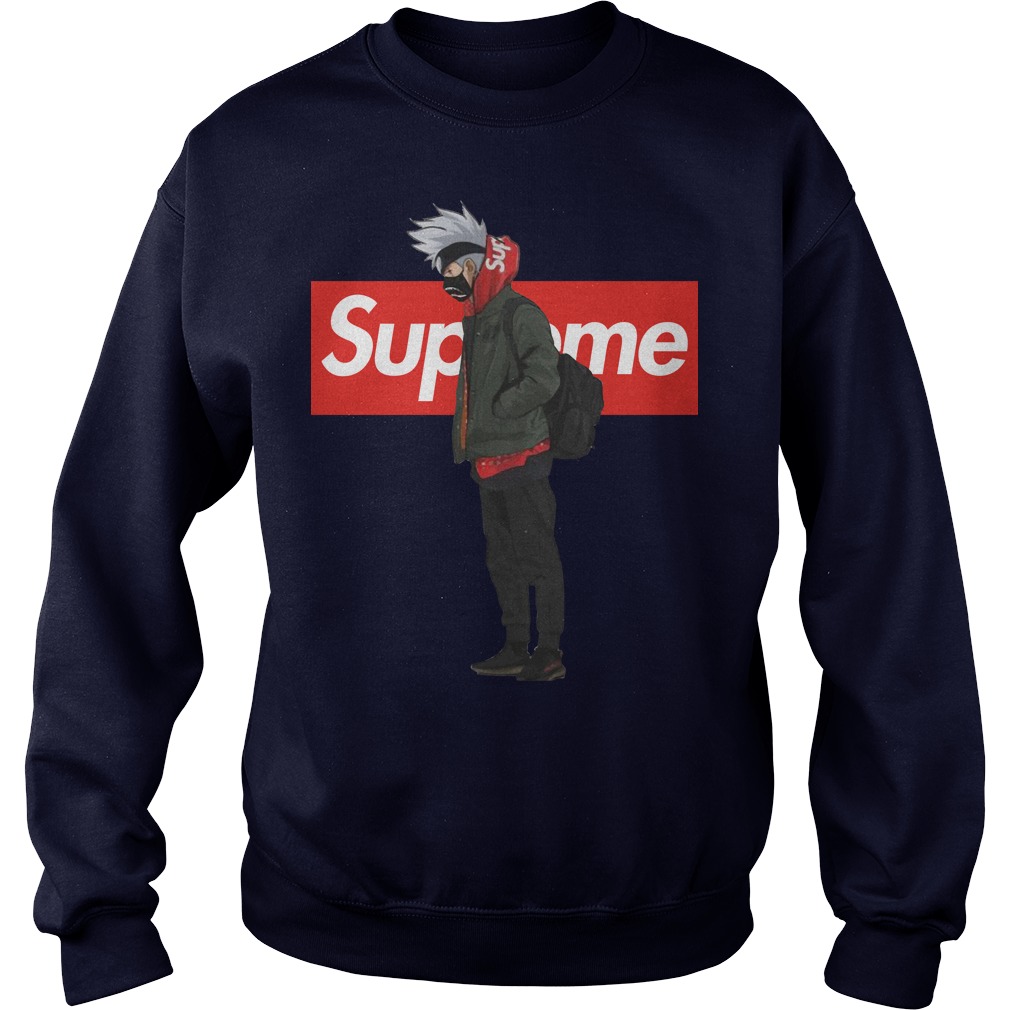 Official Supreme Kakashi shirt hoodie sweater and tank top