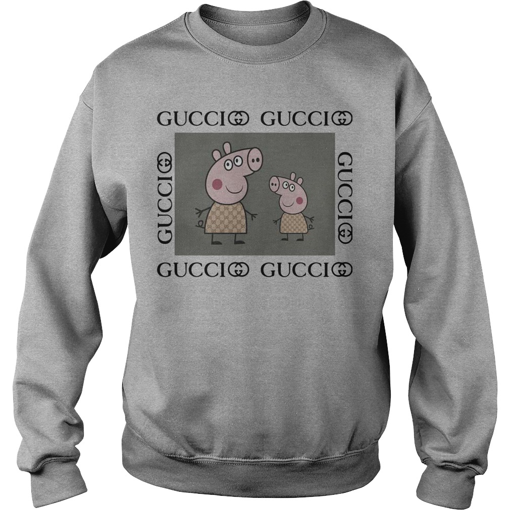 Official Gucci Peppa Pig shirt hoodie sweater and tank top