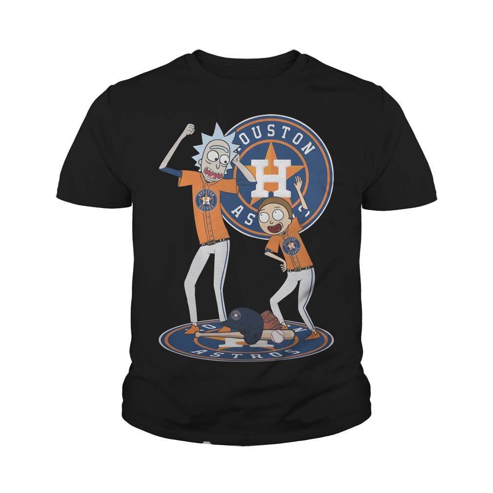 rick and morty astros shirt