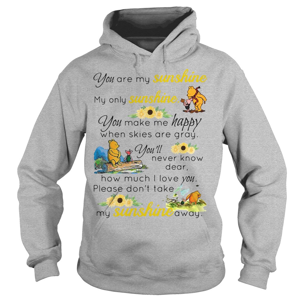 winnie the pooh you are my sunshine shirt