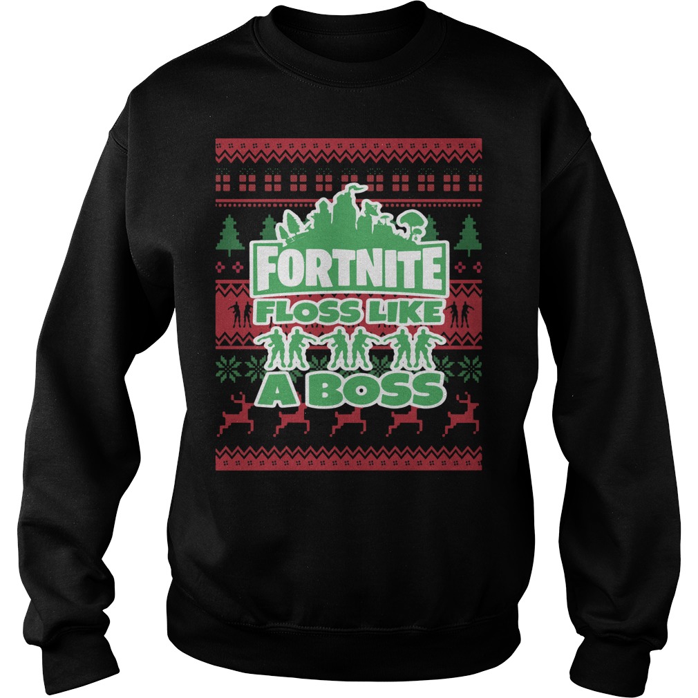 Floss like a boss christmas outlet jumper