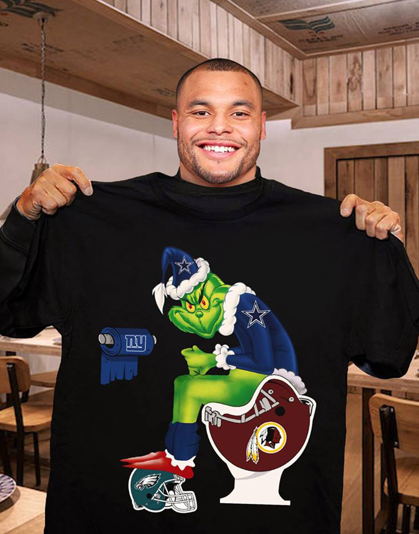 grinch dallas cowboys shirt