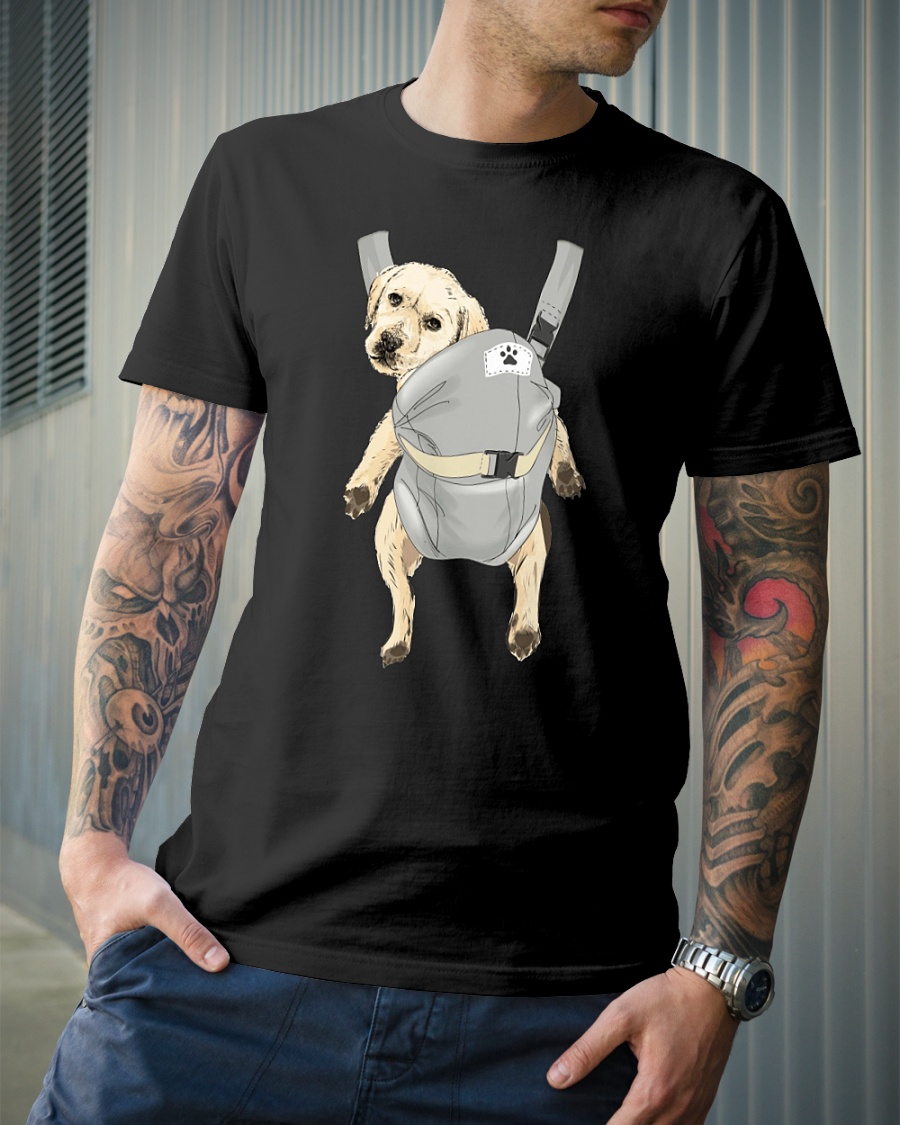 Dog shops carrier shirt