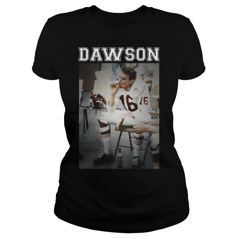 Len Dawson Room Smoking shirt, hoodie, sweater, long sleeve and