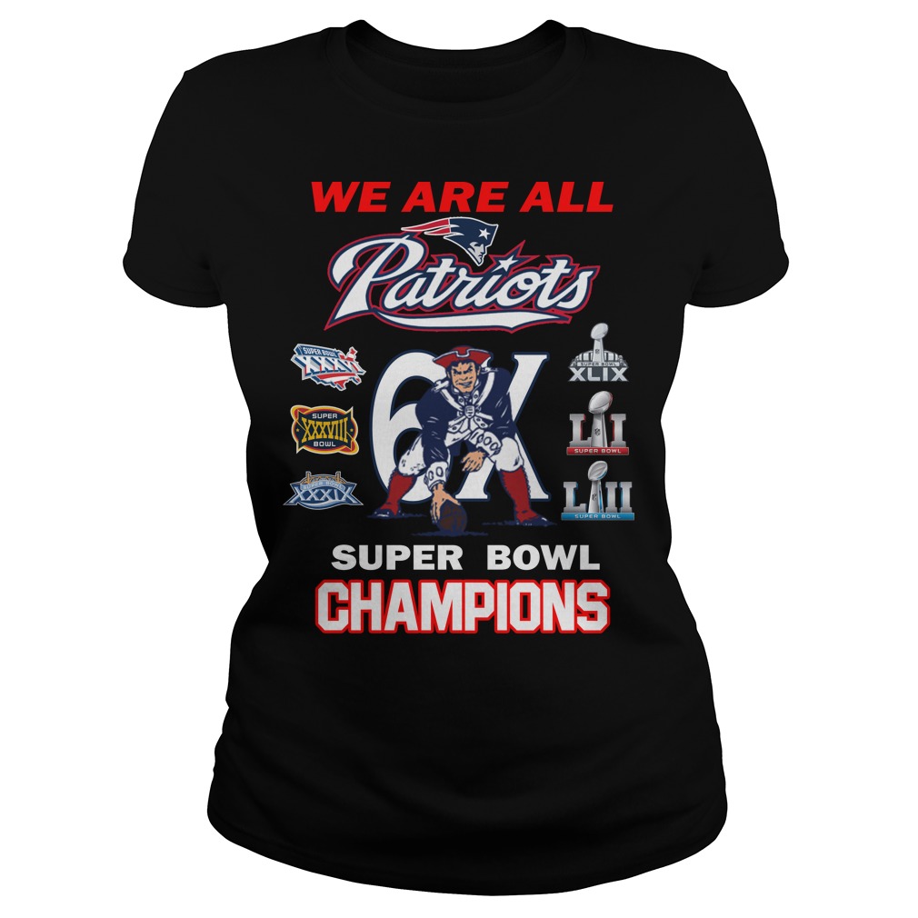 Patriots Super Bowl 6X Champions Jacket