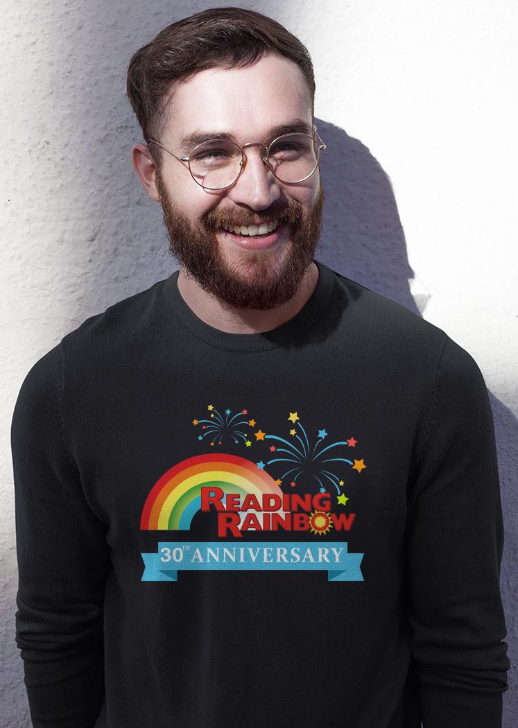 reading rainbow tee shirt