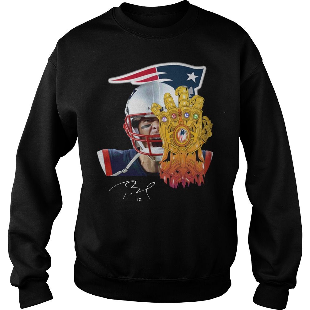 Official Tom Brady Patriots Thanos shirt, hoodie, tank top and sweater