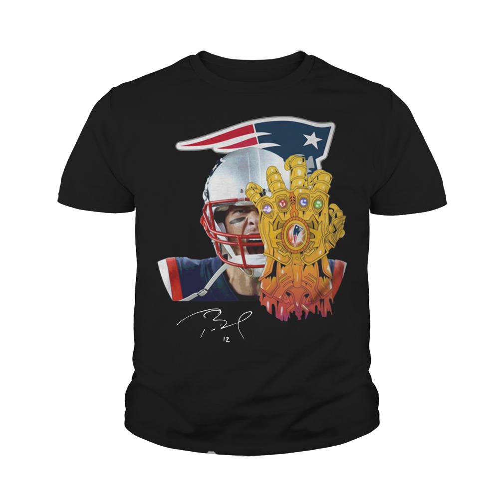 tom brady thanos shirt