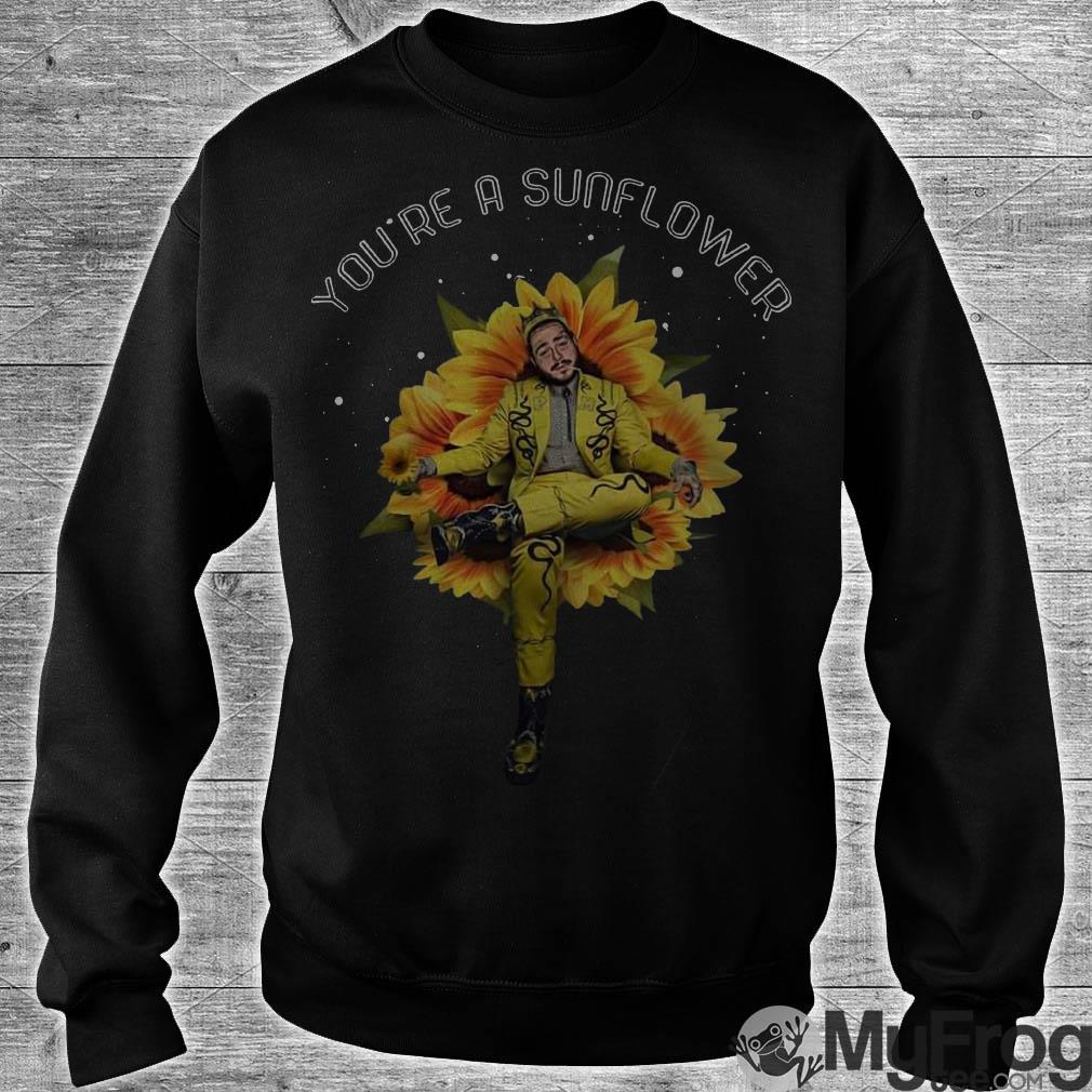 Sunflower hoodie sales post malone