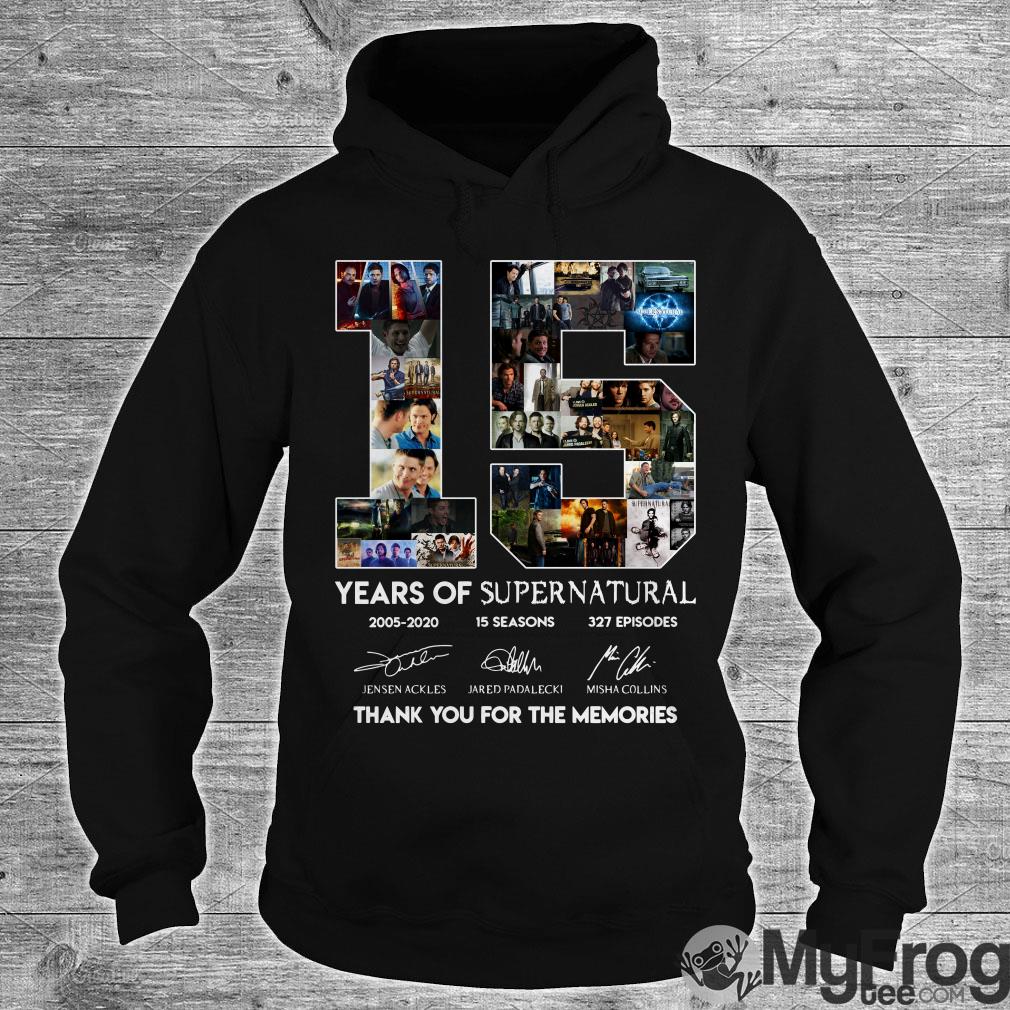 15 years of outlet supernatural hoodie