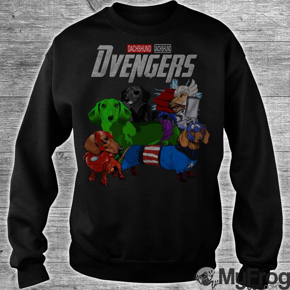 Dachshund avengers cheap t shirt