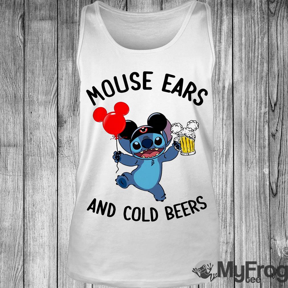 mickey ears and cold beers shirt