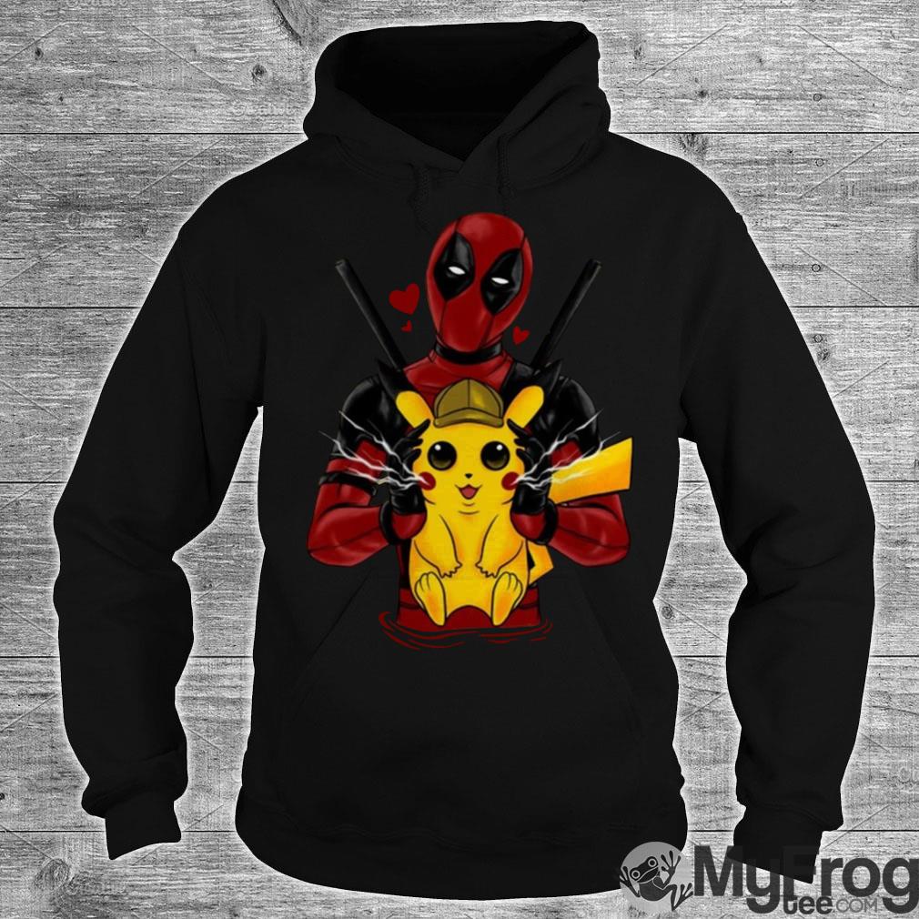 detective pikachu deadpool shirt