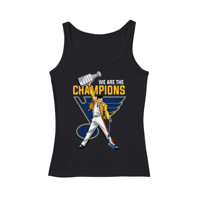 St Louis Blues Shirt We Are The Champions Freddie Mercury St Louis