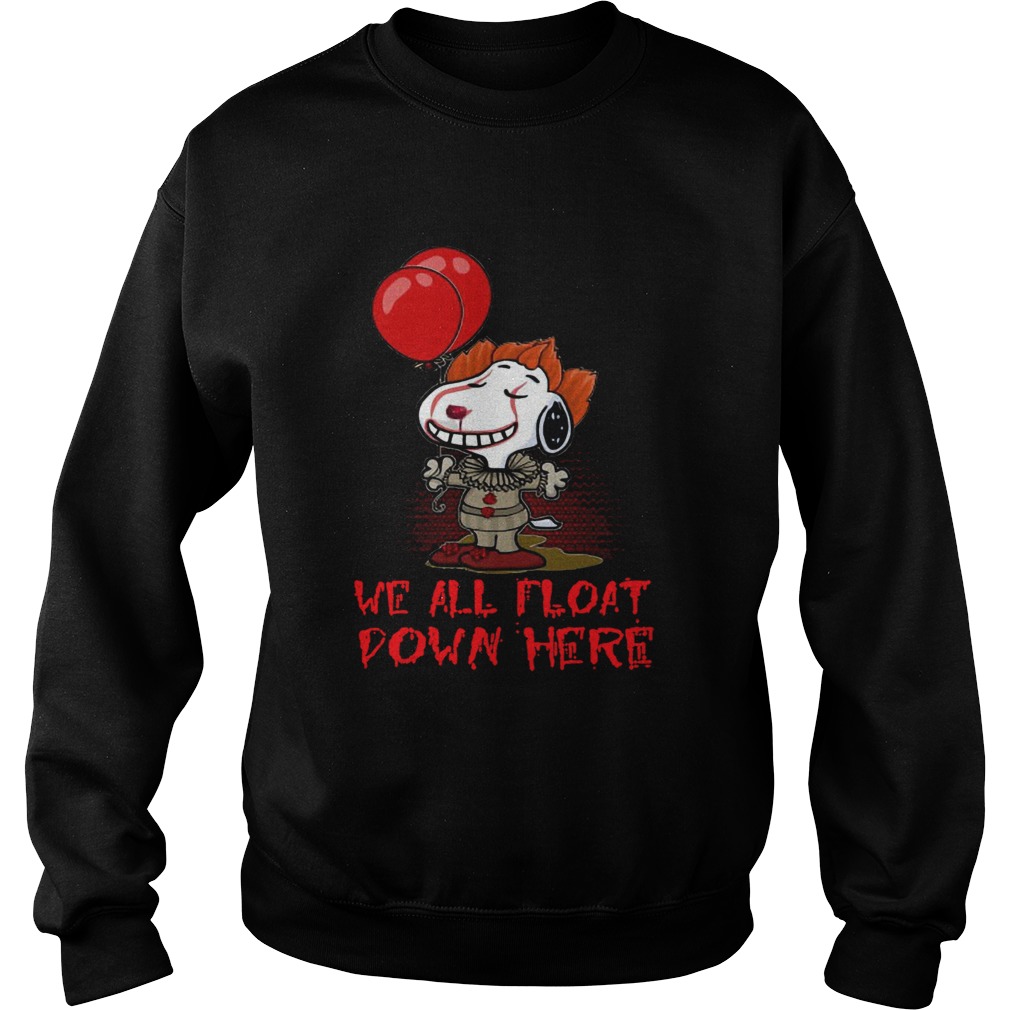 we all float down here t shirt
