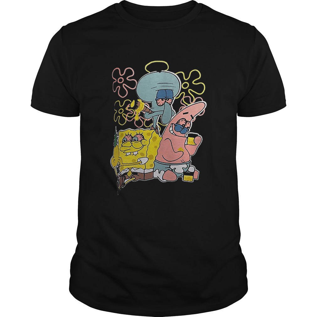 SpongeBob Patrick Star Squidward Tentacles shirt hoodie sweater