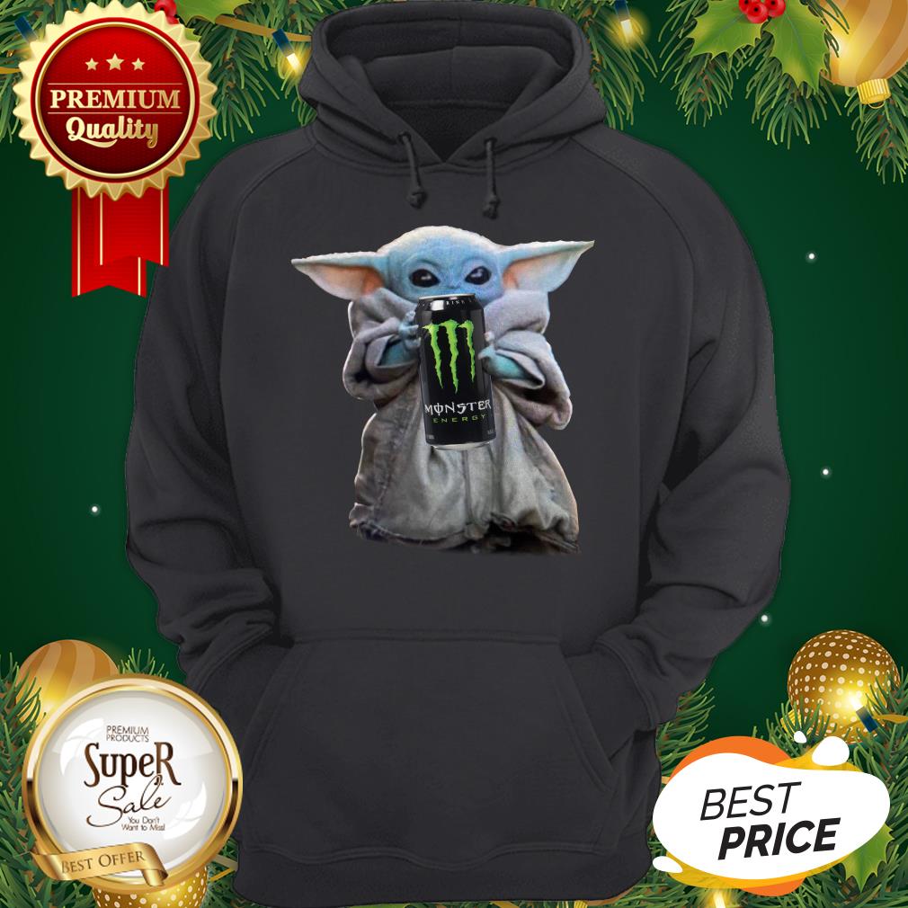 Baby Yoda Hug Monster Energy T-Shirt - TeeHex