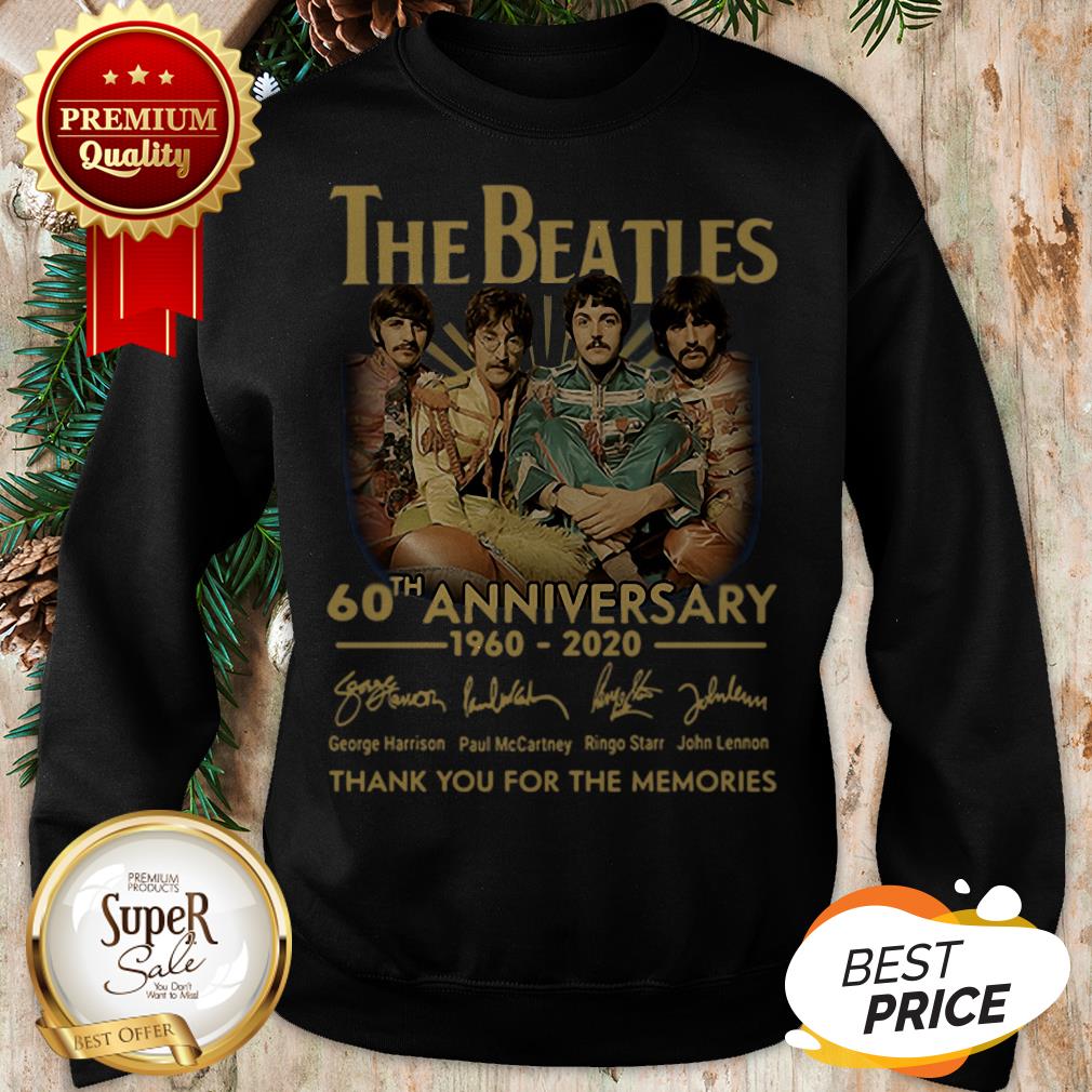 60th anniversary beatles shirt