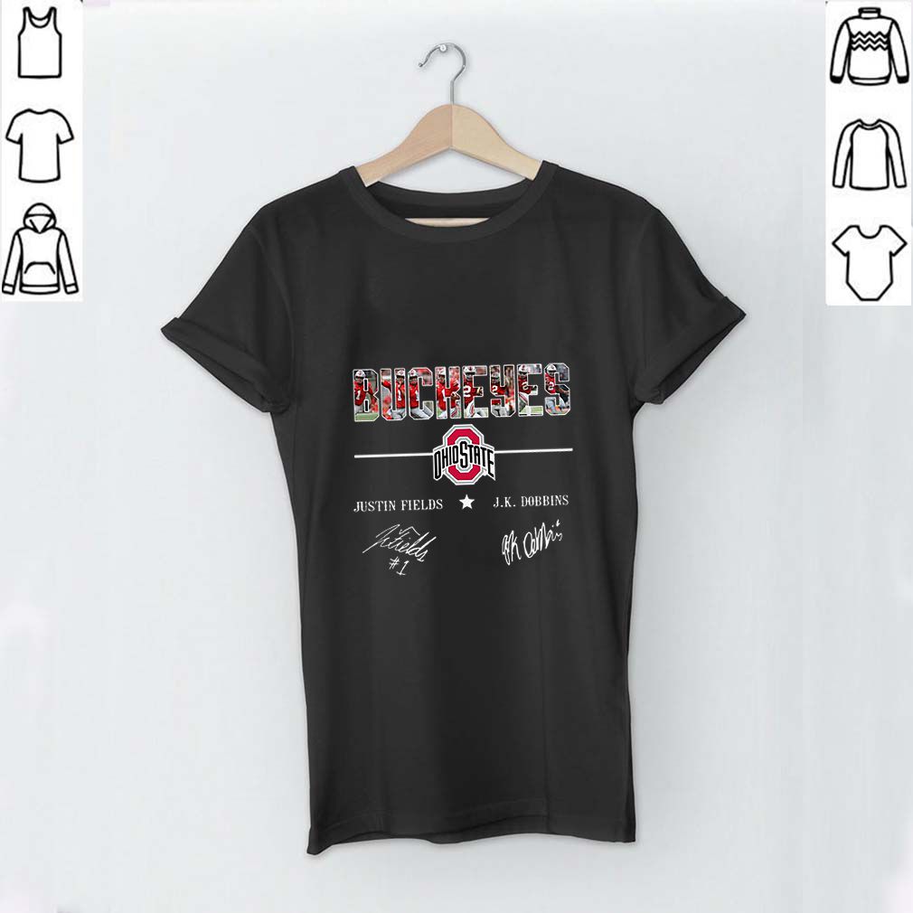 J.k. dobbins ohio state signature shirt, hoodie, sweater, long sleeve and  tank top