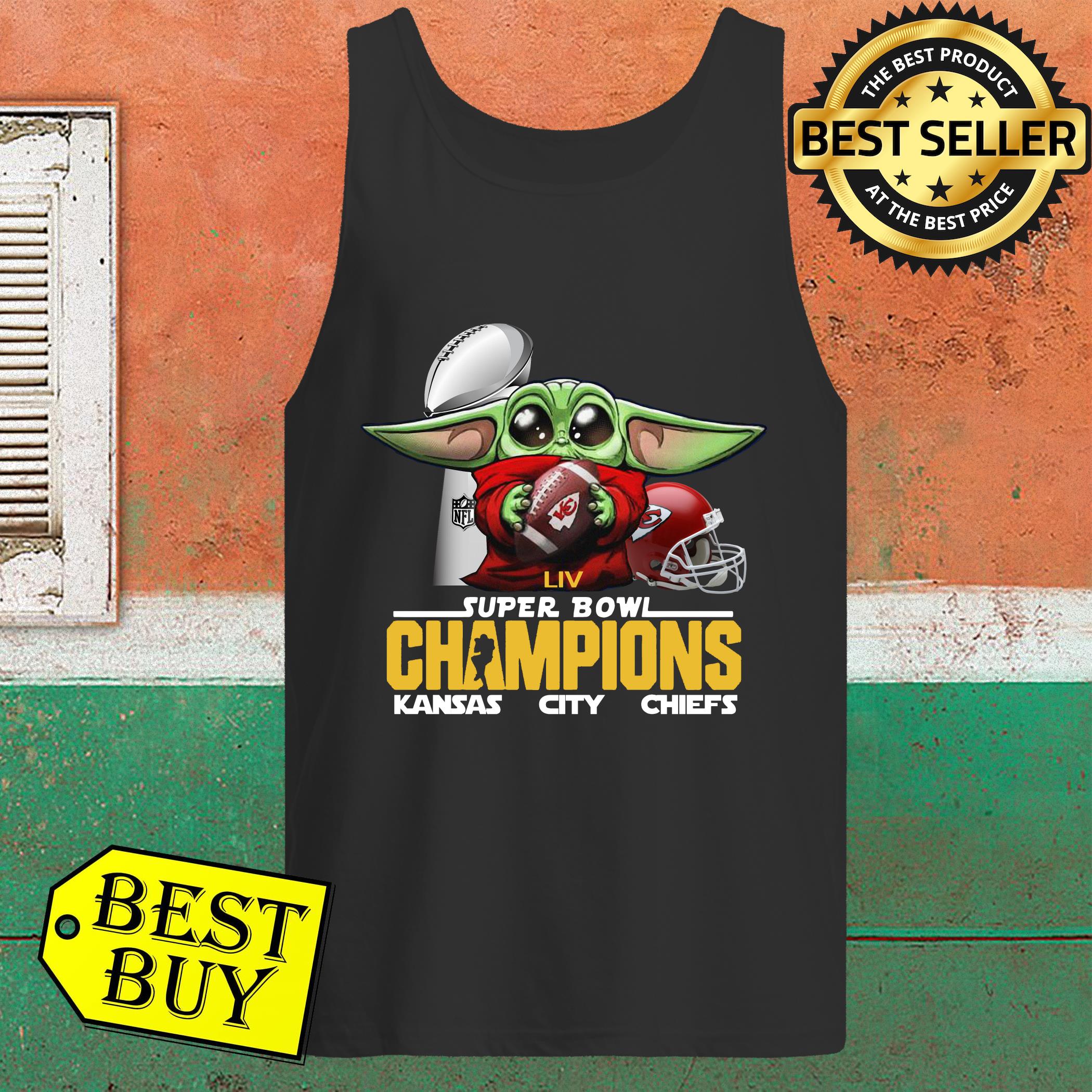 Baby Yoda Champion Kansas City Chiefs shirt, hoodie, sweater