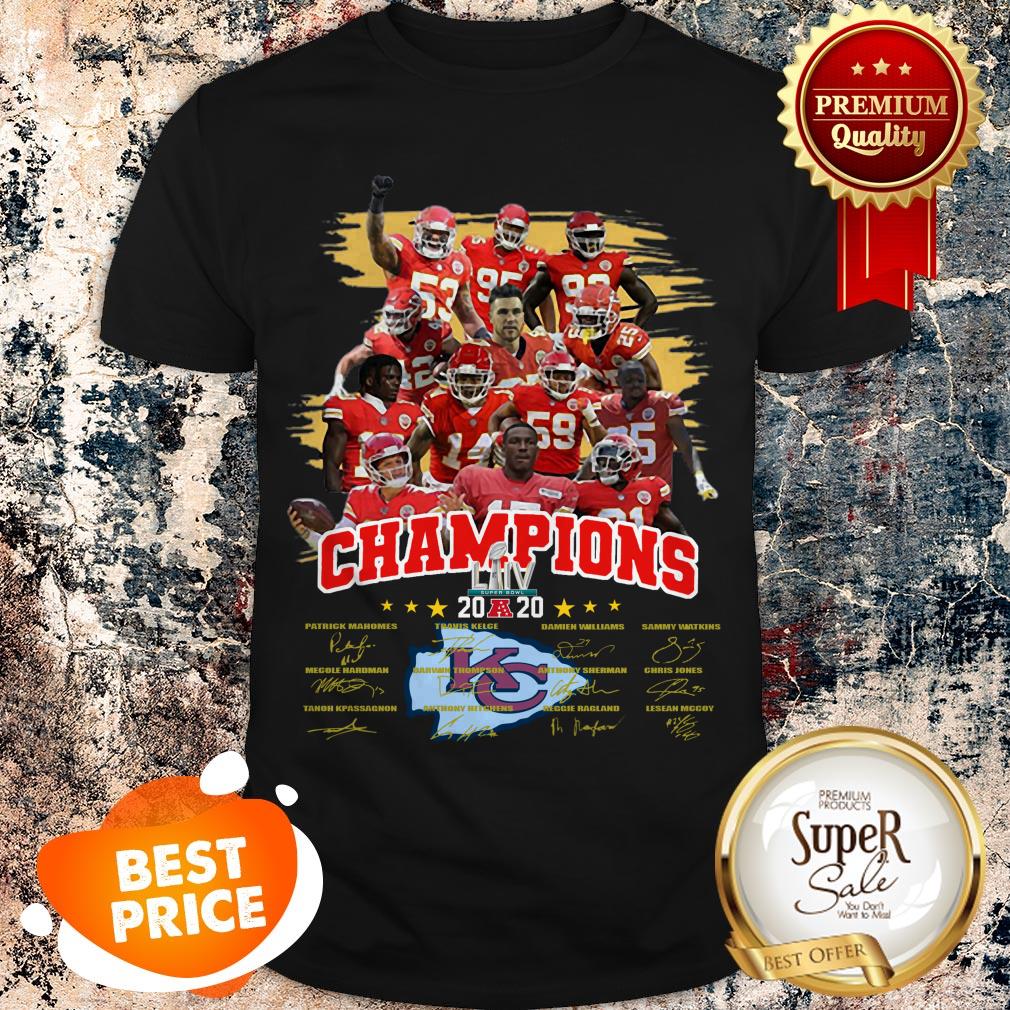 Kansas City Chiefs Super Bowl Champions LIV 2020 t-shirt