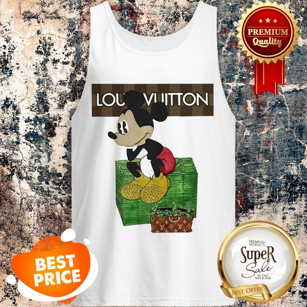 Louis Vuitton LOUIS VUITTON CARTOON LOGOS T-SHIRT