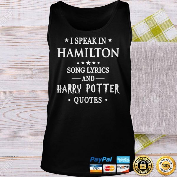 harry potter hamilton shirt