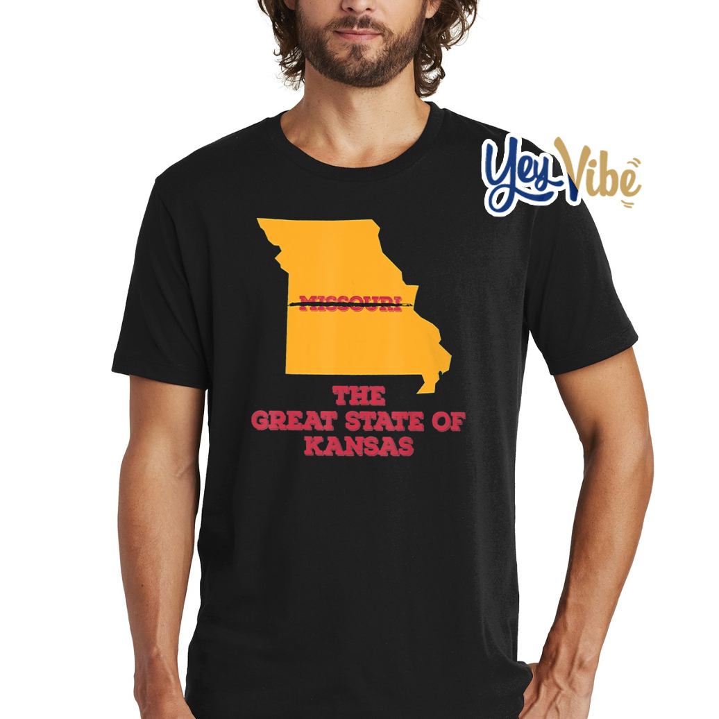 Great State of Kansas T Shirt, hoodie, sweater and