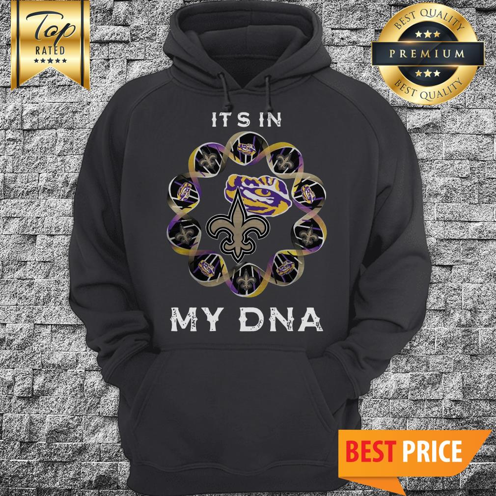 Saints LSU It's In My DNA T-Shirt - TeeHex