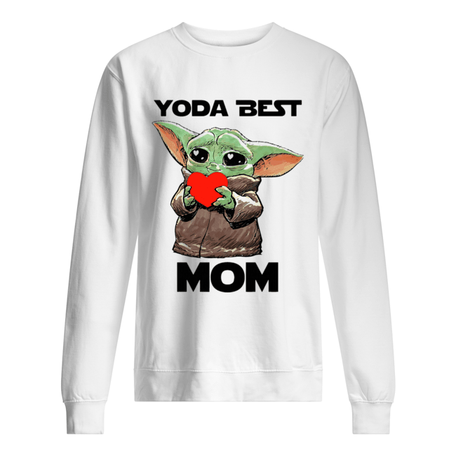 Official Baby Yoda Hug Heart #1 Mom Yoda Best Mom Mug, hoodie