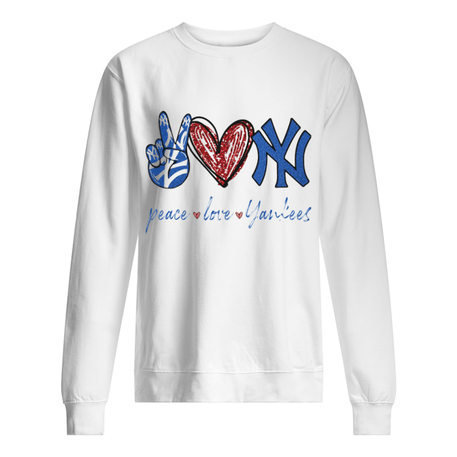 Ladies New York Yankees Long Sleeve T-Shirts, Yankees Long-Sleeved