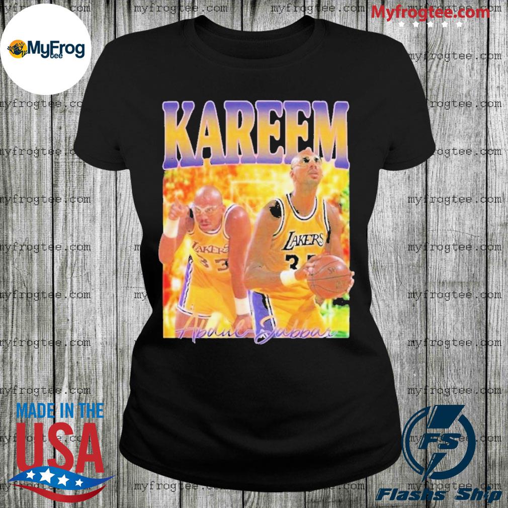 Kareem Abdul-Jabbar Jersey T Shirts, Hoodies, Sweatshirts & Merch