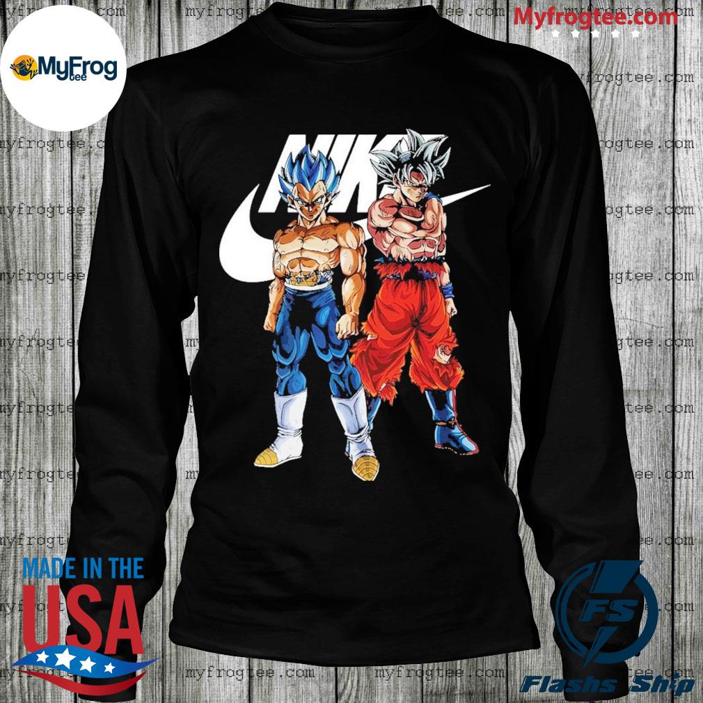 Official Nike Son Goku And Vegeta Dragon Ball Super Shirt, hoodie, sweater and long