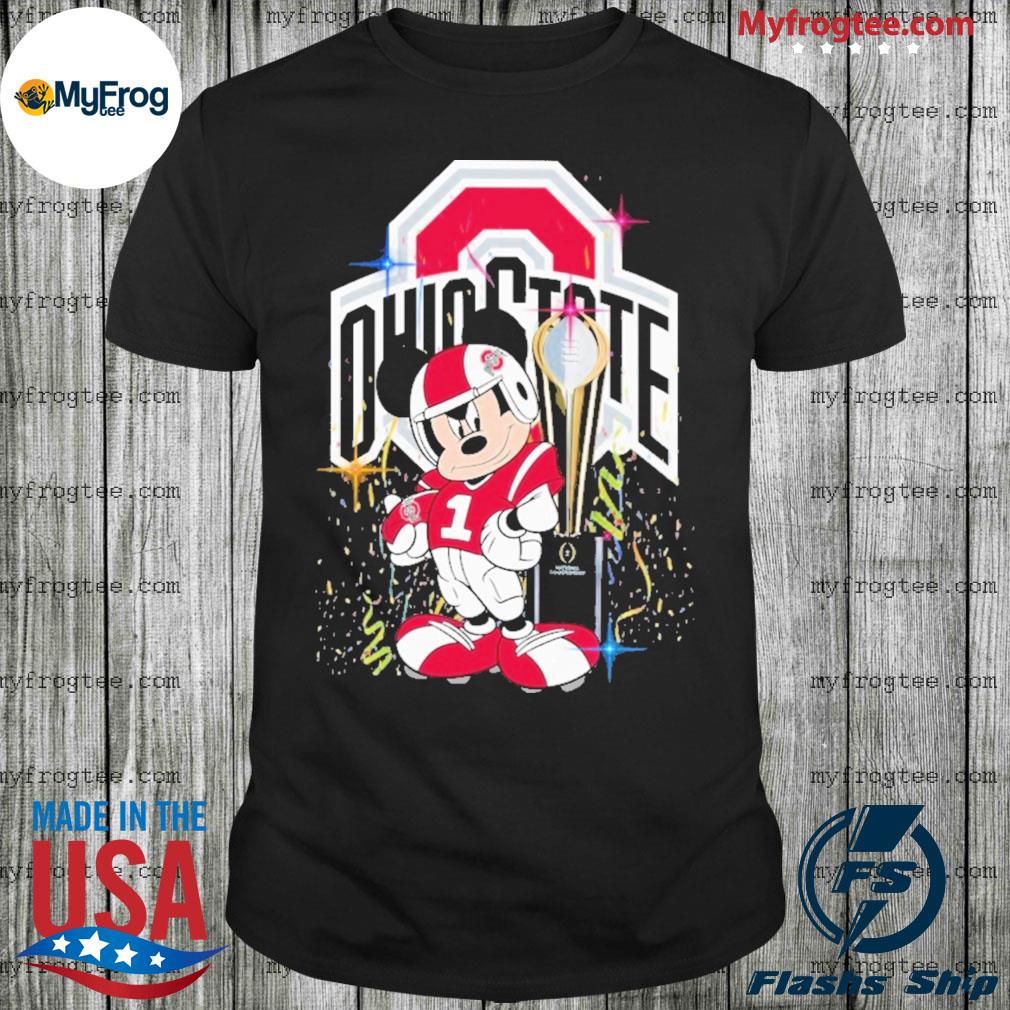 Mickey mouse CFP National Championship Ohio State Buckeyes shirt