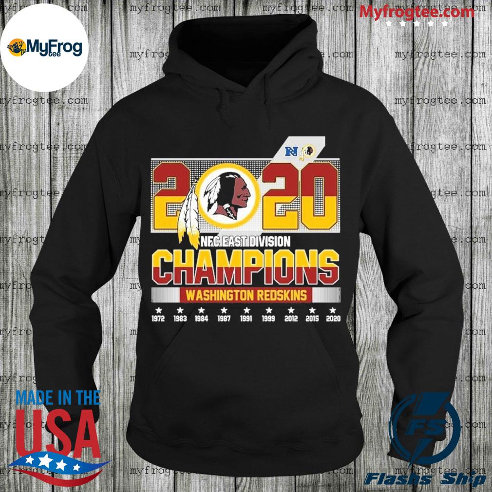 Redskins nfc east hot sale champions t shirt