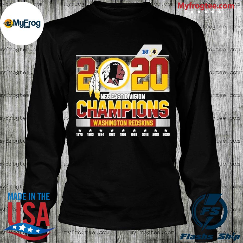 Redskins division champs store t shirt