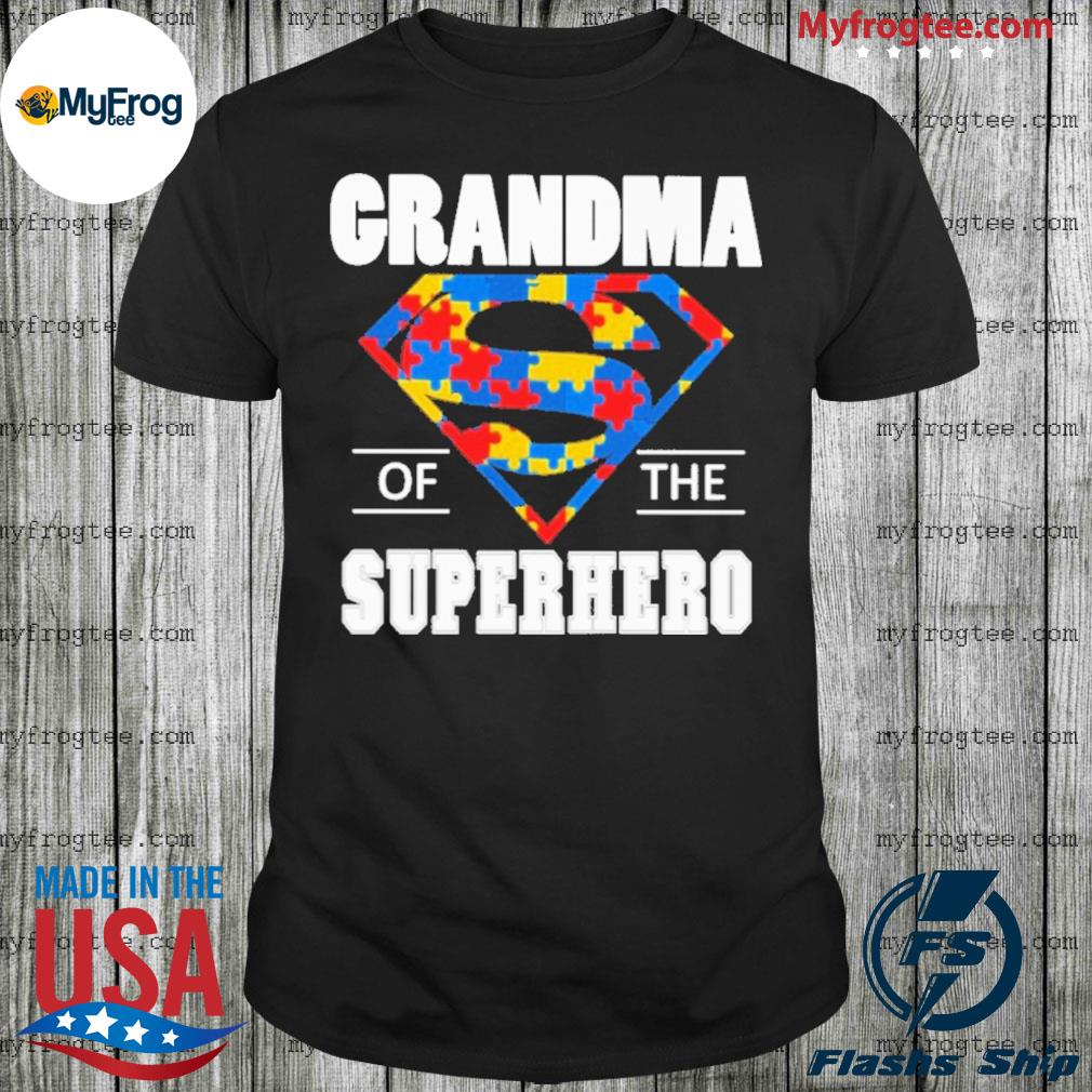 Grandma best sale superhero shirt