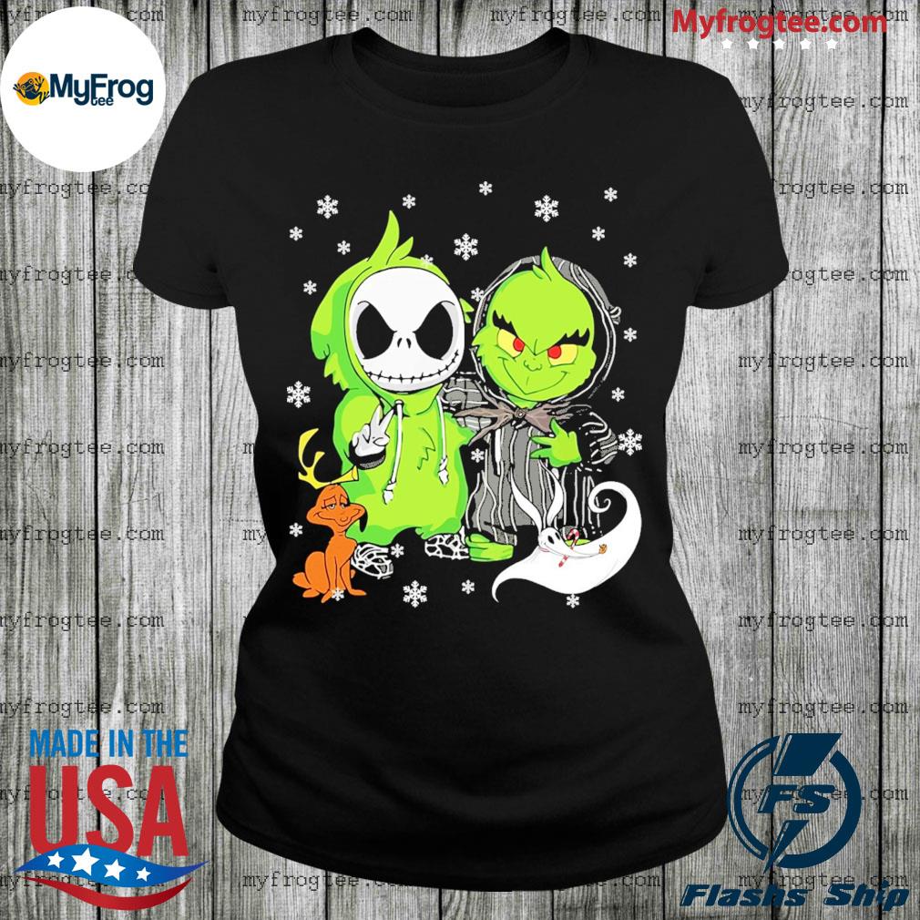 Grinch and discount jack skellington hoodie