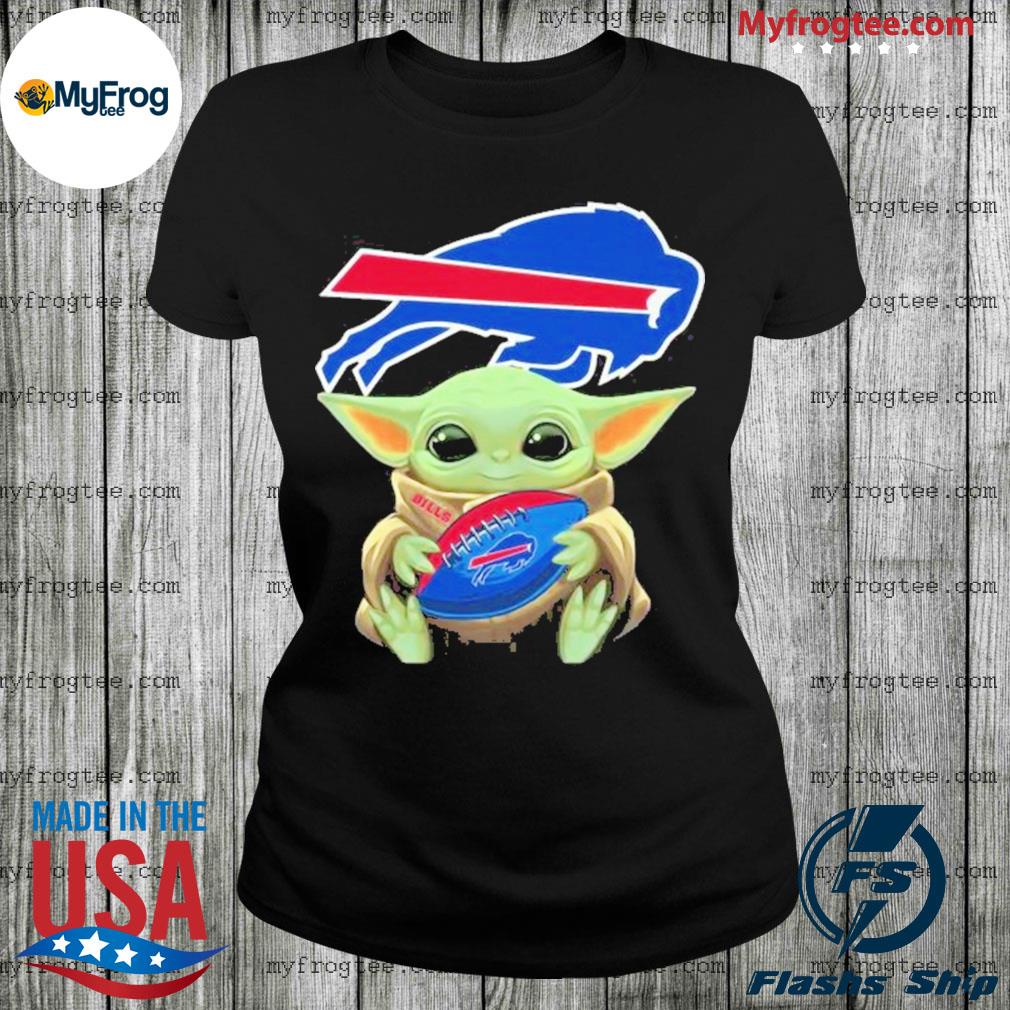 Baby Yoda hug Buffalo Bills shirt, hoodie, sweater, ladies-tee and