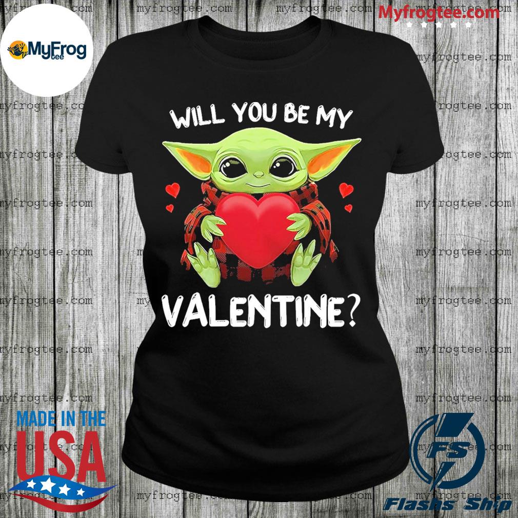 Yoda sales valentine shirt