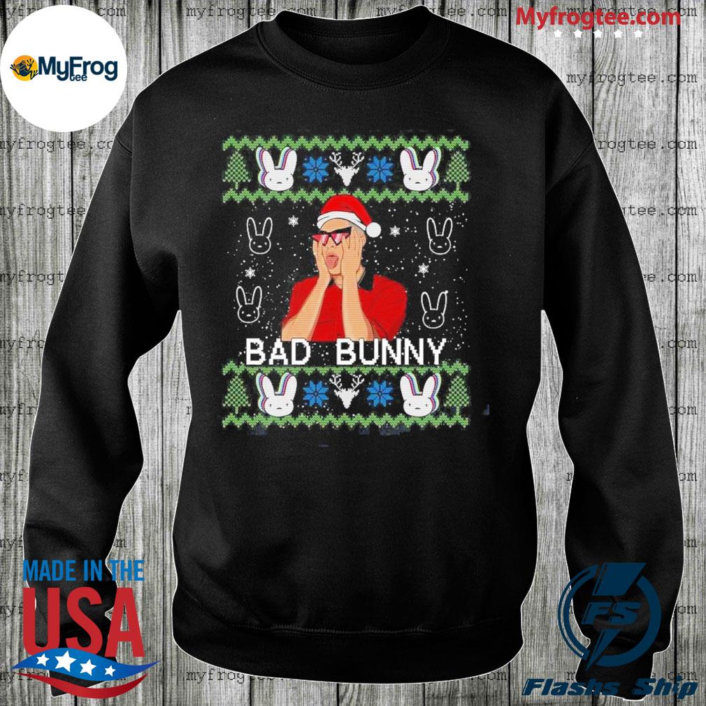 Bad Bunny Funny Unisex Ugly Christmas Sweater