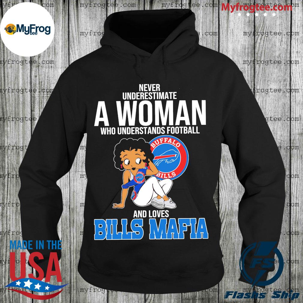 Betty Boop Buffalo Bills Shirt - High-Quality Printed Brand