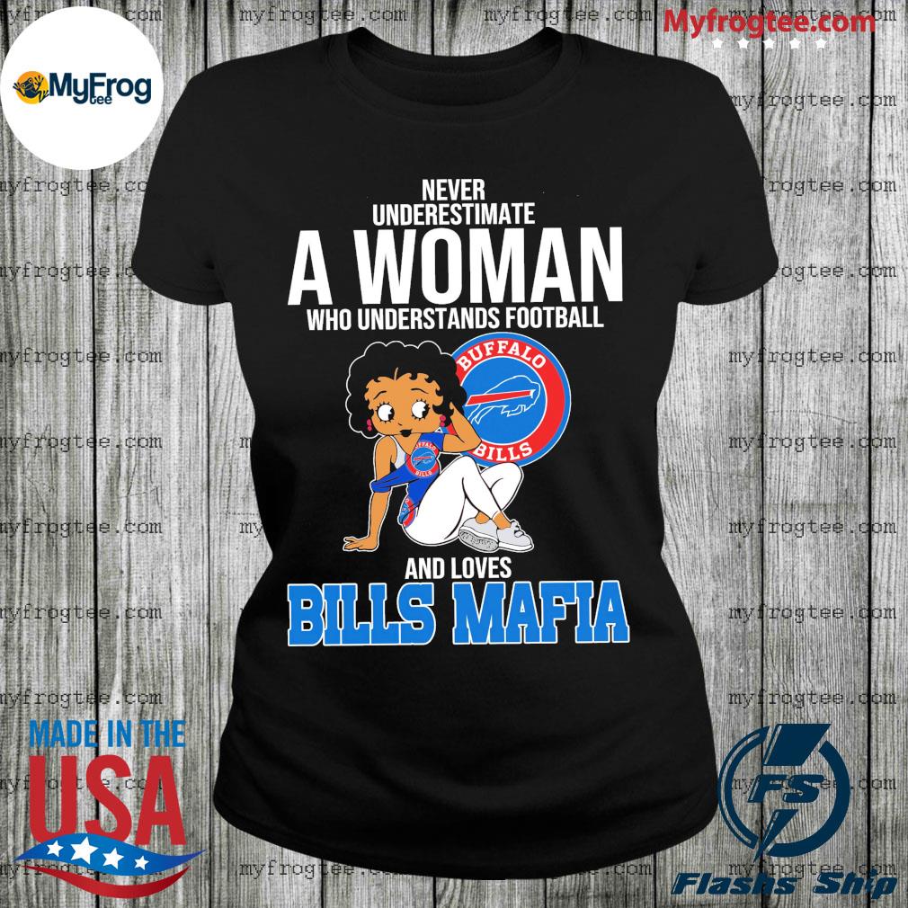 Betty Boop Buffalo Bills Shirt - High-Quality Printed Brand