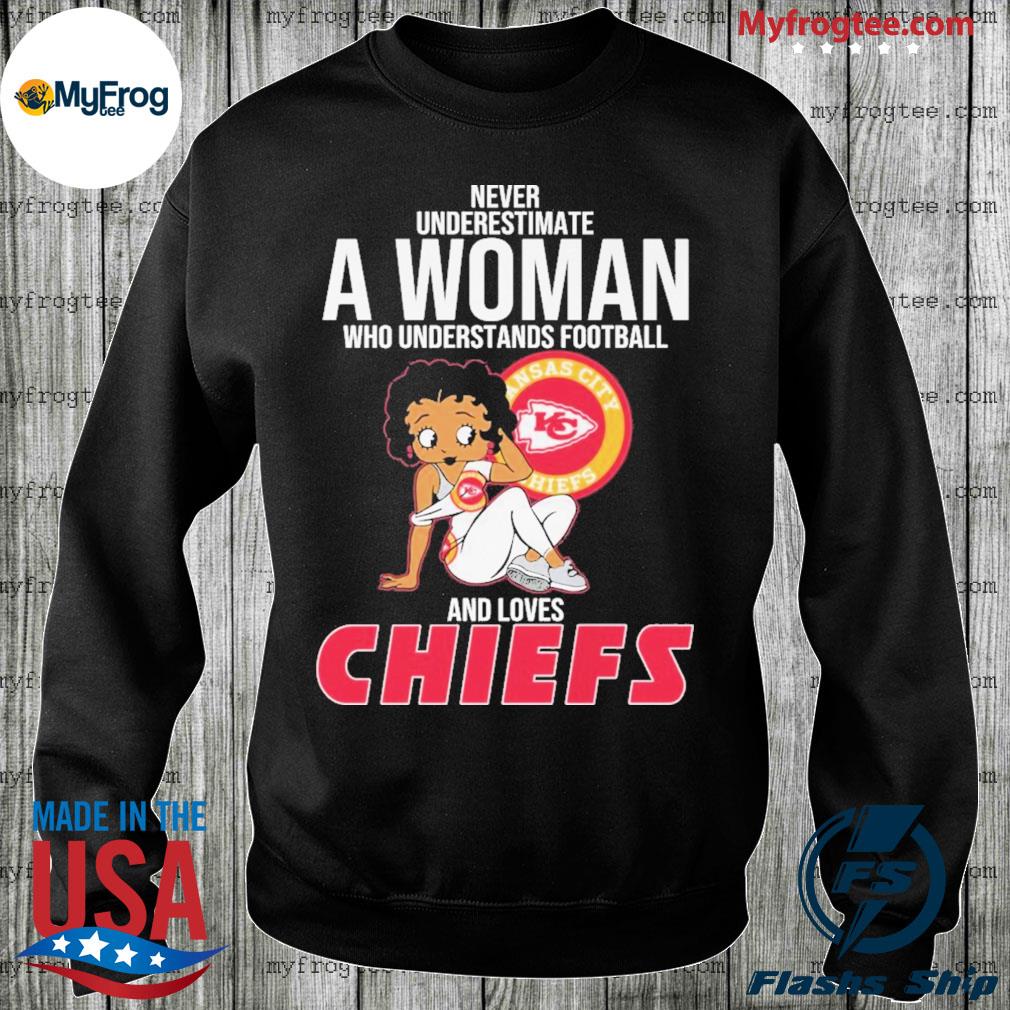 Chiefs Betty Boop Tshirt