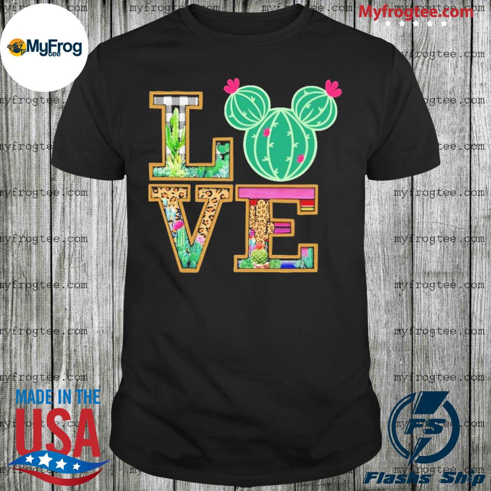 cactus mickey mouse shirt