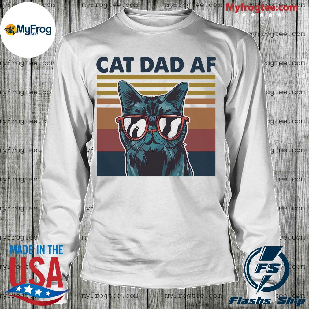 Cat dad best sale af shirt